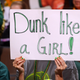 It’s progress when women dunking has become routine.